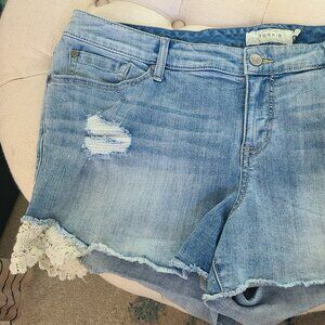 Torrid Jean shorts
